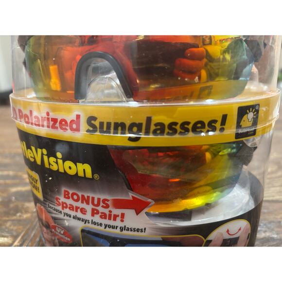 2 Pair Battle Vision HD Polarized Sunglasses with Light Filtering Technology - Picture 3 of 7